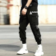 Black Stylish hippop Style Six pocket  trackpant 